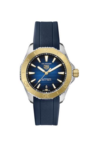 TAG Heuer - WBP2150.FT6210  Aquaracer Professional 200 40 Automatic Stainless Steel - Yellow Gold / Blue / Rubber