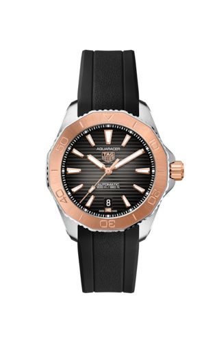 TAG Heuer - WBP2151.FT6199  Aquaracer Professional 200 40 Automatic Stainless Steel - Rose Gold / Black / Rubber