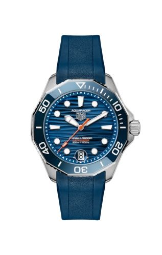 TAG Heuer - WBP5111.FT6259  Aquaracer Professional 300 42 Stainless Steel / Blue / Rubber