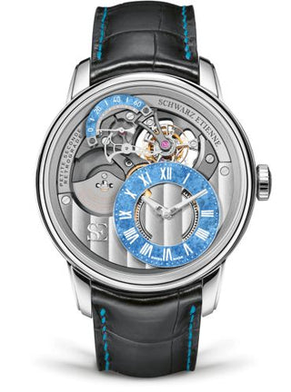 Schwarz Etienne - WCF22TSE03SS01AA  La Chaux-de-Fonds Petite Seconde Rétrograde Tourbillon White Gold / Turquoise Lapis Lazuli