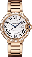 Cartier Ballon Blue de Cartier 36 Automatic Yellow Gold / Diamonds / Bracelet (WE9005Z3)