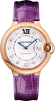 Cartier Calibre de Cartier 42 Stainless Steel / Pink Gold / Chocolate / Bracelet (WE902028)