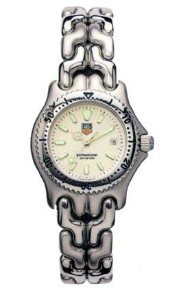 TAG Heuer - WG1212.BA0437  S/EL Quartz 33 Stainless Steel / White / Bracelet