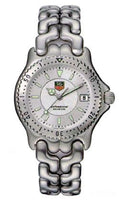 TAG Heuer S/EL Quartz 33 Stainless Steel / Red / Strap (WG121B.BA0474)