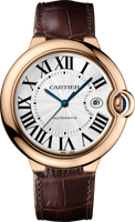 Cartier Ballon Blue de Cartier 42 Automatic Stainless Steel / Yellow Gold / Silver / Bracelet (WGBB0017)