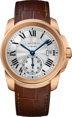 Cartier - WGCA0003  Calibre de Cartier 38 Pink Gold / Silver