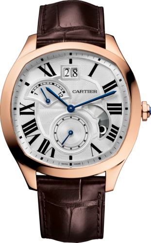 Cartier - WGNM0005  Drive de Cartier Second Time Zone Day / Night Pink Gold / Silver