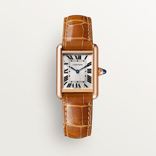 Cartier - WGTA0010  Tank Louis Cartier Small Manual Rose Gold / Silver