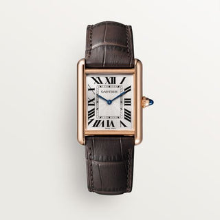 Cartier - WGTA0011  Tank Louis Cartier Large Manual Rose Gold / Silver