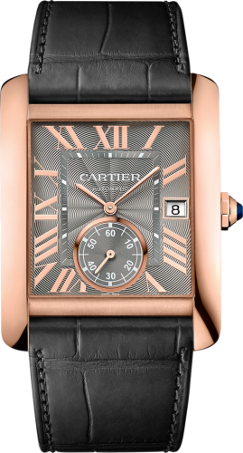 Cartier - WGTA0014  Tank MC 34.3 Pink Gold / Grey