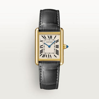 Cartier - WGTA0067  Tank Louis Cartier Large Quartz Yellow Gold / Silver