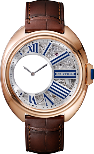 Cartier - WHCL0002  Clé de Cartier 41 Mysterious Hours Pink Gold