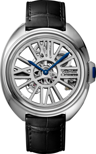 Cartier - WHCL0008  Clé de Cartier 41 Skeleton Automatic Palladium