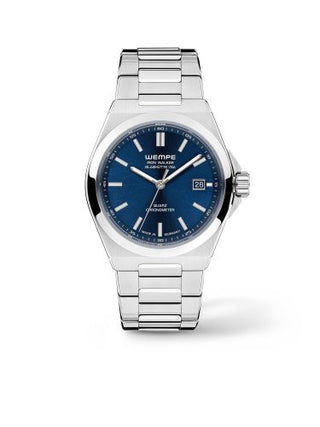 Wempe Glashütte I/SA - WI000006  Iron Walker Quartz Men Blue