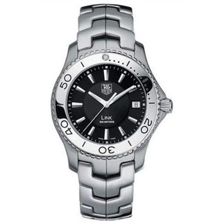 TAG Heuer - WJ1110.BA0570  Link Quartz 39 Stainless Steel / Black