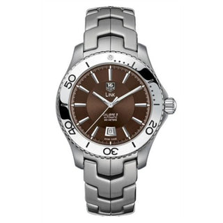 TAG Heuer - WJ201D.BA0591  Link Calibre 5 Stainless Steel / Brown