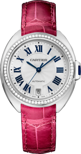 Cartier - WJCL0014  Clé de Cartier 35 White Gold / Diamonds / Red