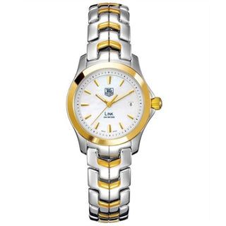 TAG Heuer - WJF1352.BB0581  Link Quartz 27 Stainless Steel - Yellow Gold / MOP