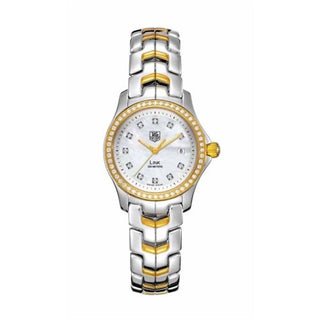 TAG Heuer - WJF1354.BB0581  Link Quartz 27 Stainless Steel - Yellow Gold - Diamond / MOP