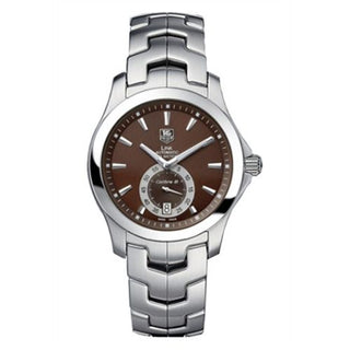 TAG Heuer - WJF211C.BA0570  Link Calibre 6 Stainless Steel / Brown