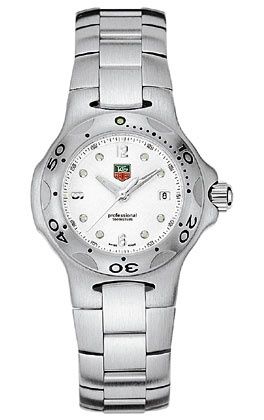 TAG Heuer - WL1310.BA0708  TAG Heuer Kirium Quartz 32 Stainless Steel / White / Bracelet