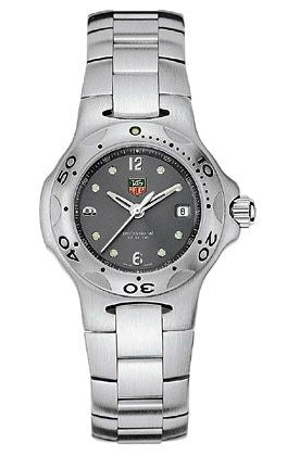 TAG Heuer - WL1311.BA0708  TAG Heuer Kirium Quartz 32 Stainless Steel / Grey / Bracelet