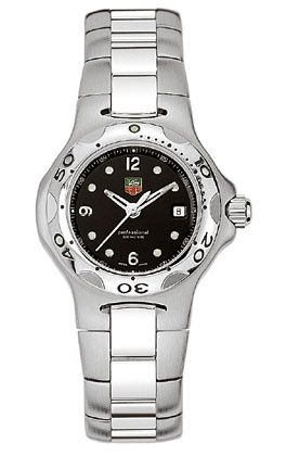 TAG Heuer - WL1312.BA0709  TAG Heuer Kirium Quartz 32 Stainless Steel / Black / Bracelet