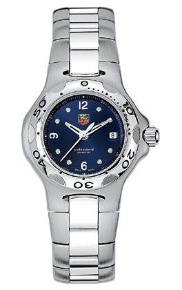 TAG Heuer - WL1313.BA0709  TAG Heuer Kirium Quartz 32 Stainless Steel / Blue / Bracelet