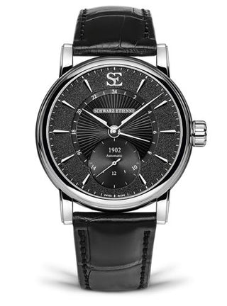 Schwarz Etienne - WRO17MA26SS01AA  Roma GMT Stainless Steel / Black