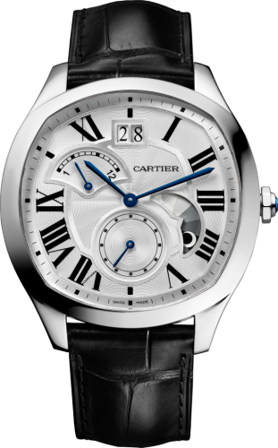 Cartier - WSNM0005  Drive de Cartier Second Time Zone Day / Night Stainless Steel / Silver