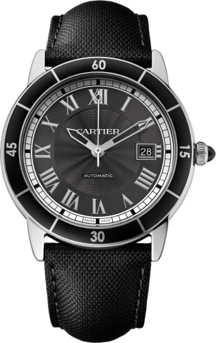 Cartier - WSRN0003  Ronde Croisière de Cartier Stainless Steel / Grey