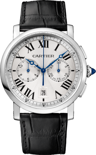 Cartier - WSRO0002  Rotonde de Cartier Chronograph Stainless Steel / Silver