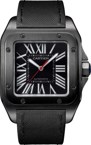 Cartier - WSSA0006  Santos 100 41.3 Carbon