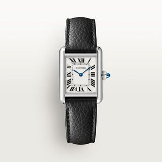 Cartier - WSTA0042  Tank Must Small Quartz Stainless Steel / Silver