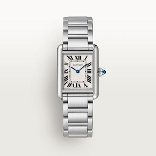 Cartier - WSTA0051  Tank Must Small Quartz Stainless Steel / Silver / Bracelet