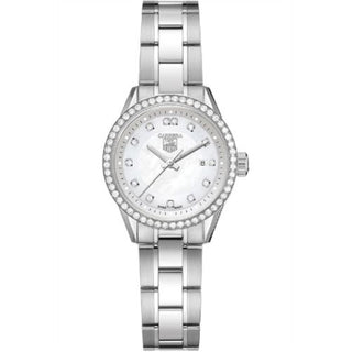 TAG Heuer - WV1413.BA0793  Carrera Quartz 27 Stainless Steel / Diamond / MOP - Diamond / Bracelet