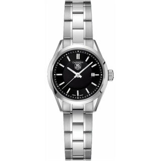 TAG Heuer - WV1414.BA0793  Carrera Quartz 27 Stainless Steel / Black / Bracelet