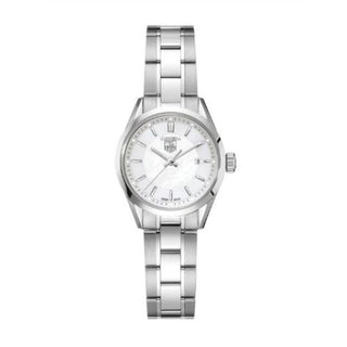 TAG Heuer - WV1415.BA0793  Carrera Quartz 27 Stainless Steel / MOP / Bracelet