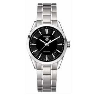 TAG Heuer - WV2213.BA0790  Carrera Calibre 5 36 Stainless Steel / Black / Bracelet