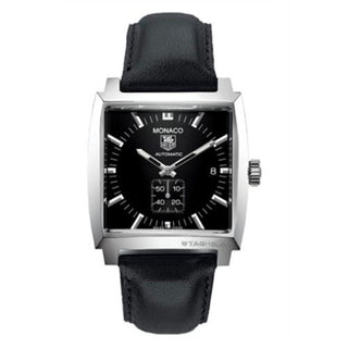 TAG Heuer - WW2110.FC6171  Monaco Calibre 6 Automatic Stainless Steel / Black / Calf