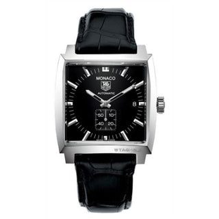 TAG Heuer - WW2110.FC6177  Monaco Calibre 6 Automatic Stainless Steel / Black / Alligator