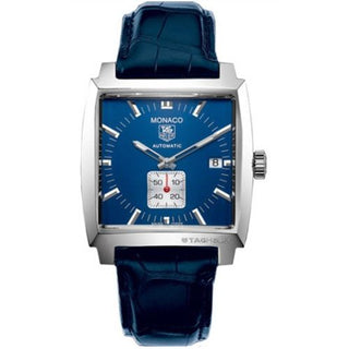 TAG Heuer - WW2111.FC6204  Monaco Calibre 6 Automatic Stainless Steel / Blue / Alligator