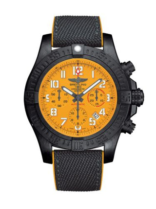 Breitling - XB0180E4/I534/253S  Avenger Hurricane 45 Breitlight / Cobra Yellow / Military Rubber